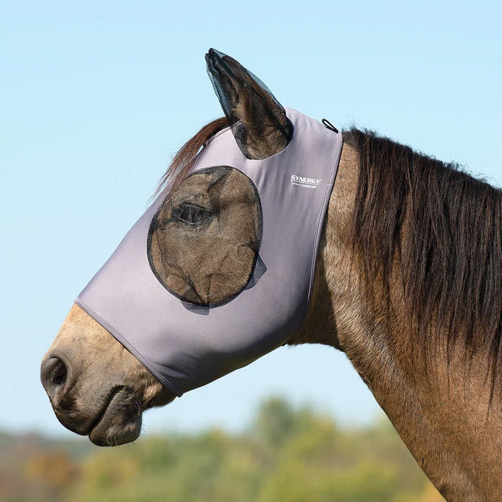 Coolcore Cooling Horse Fly Mask with Ears - Pet's Shop