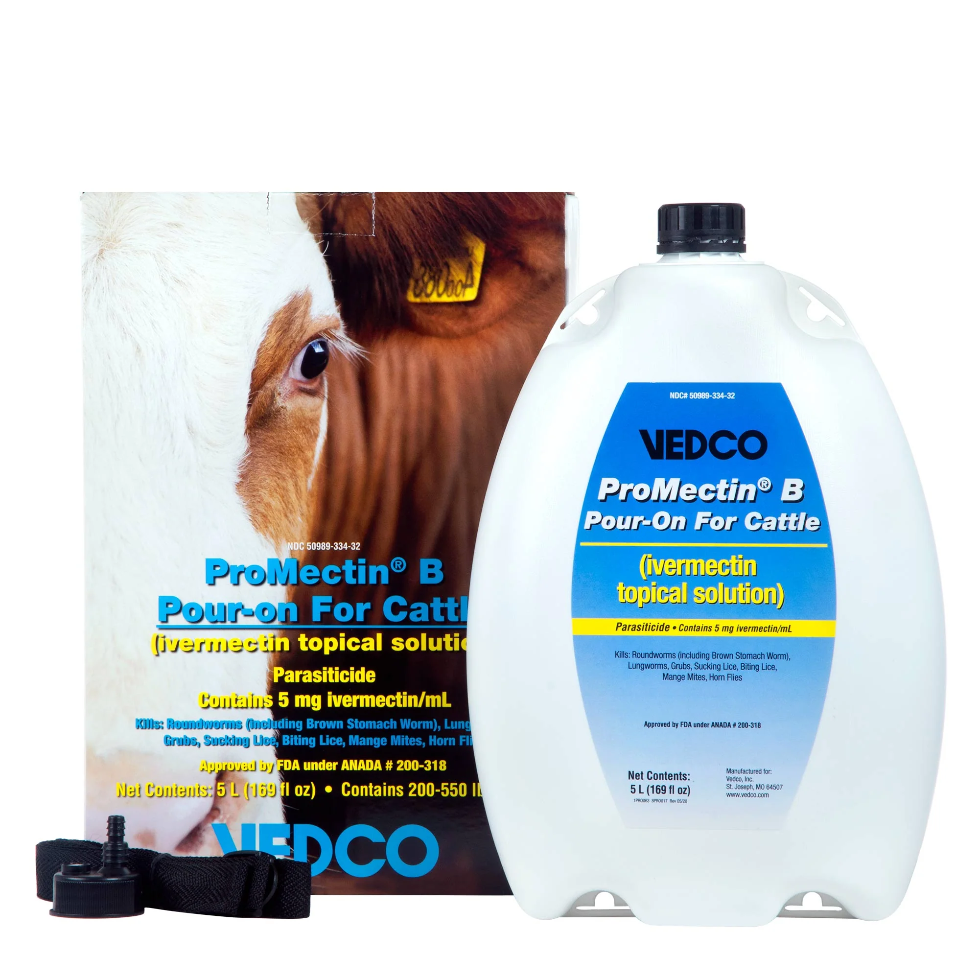 ProMectin B Pour-On Parasiticide, 5 L - Pet's Shop