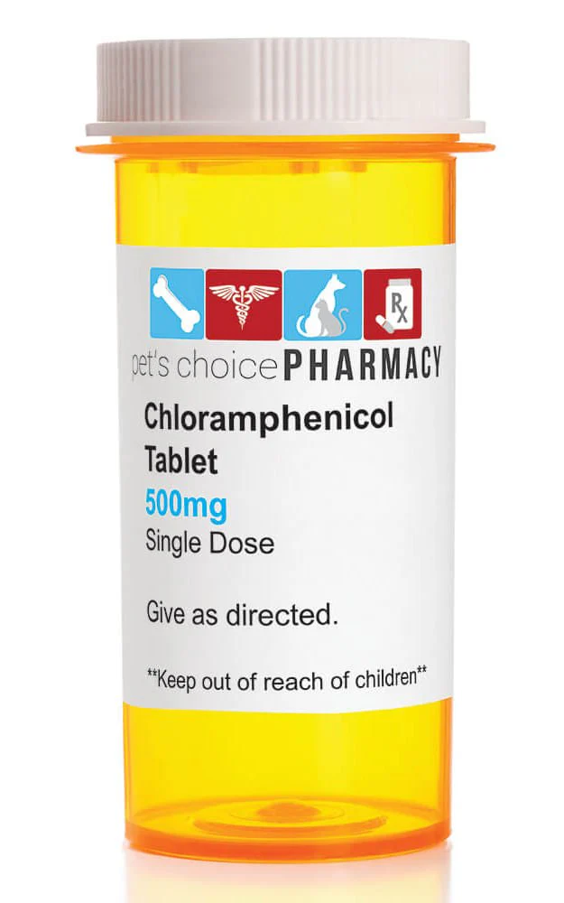 Rx Chloramphenicol (Generic) Tablets for Dogs - Pet's Shop