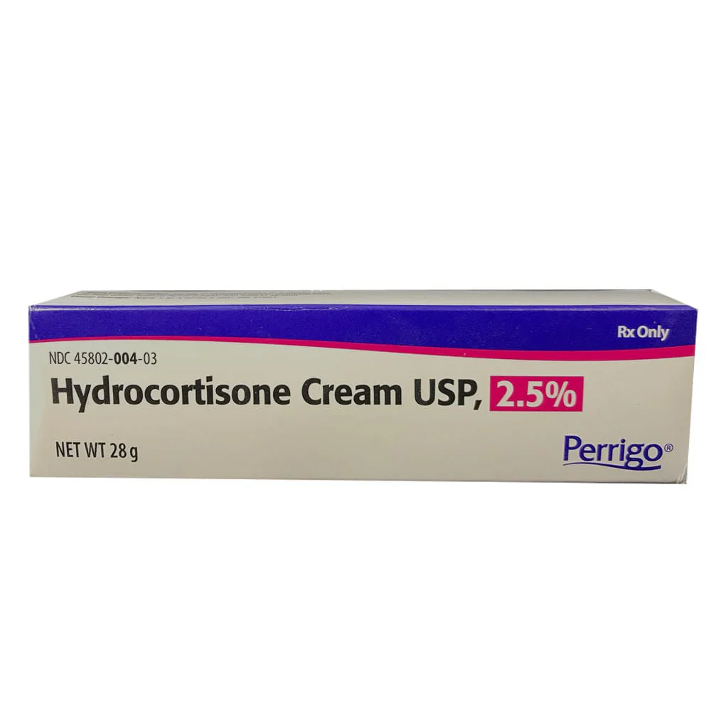 Rx Hydrocortisone Cream, 2.5% x 1 oz Tube - Pet's Shop