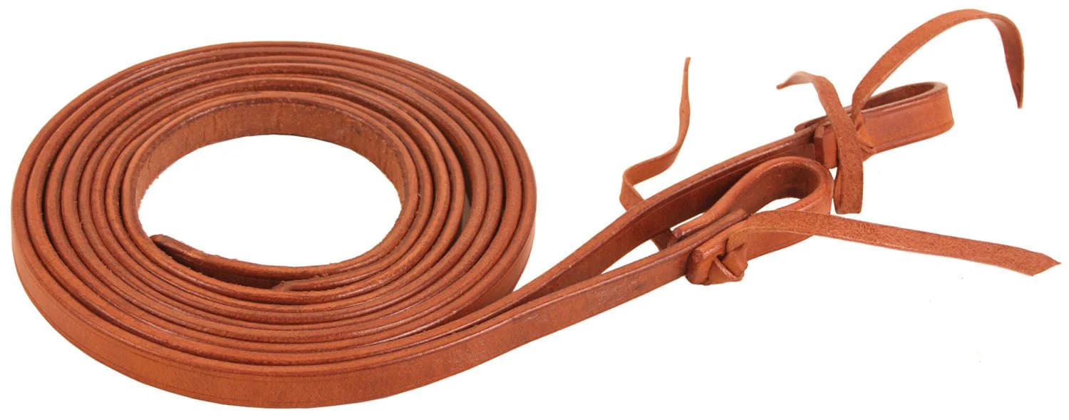 Buffalo Leather Working Cowboy Split Horse Reins, 7' - Pet's Shop
