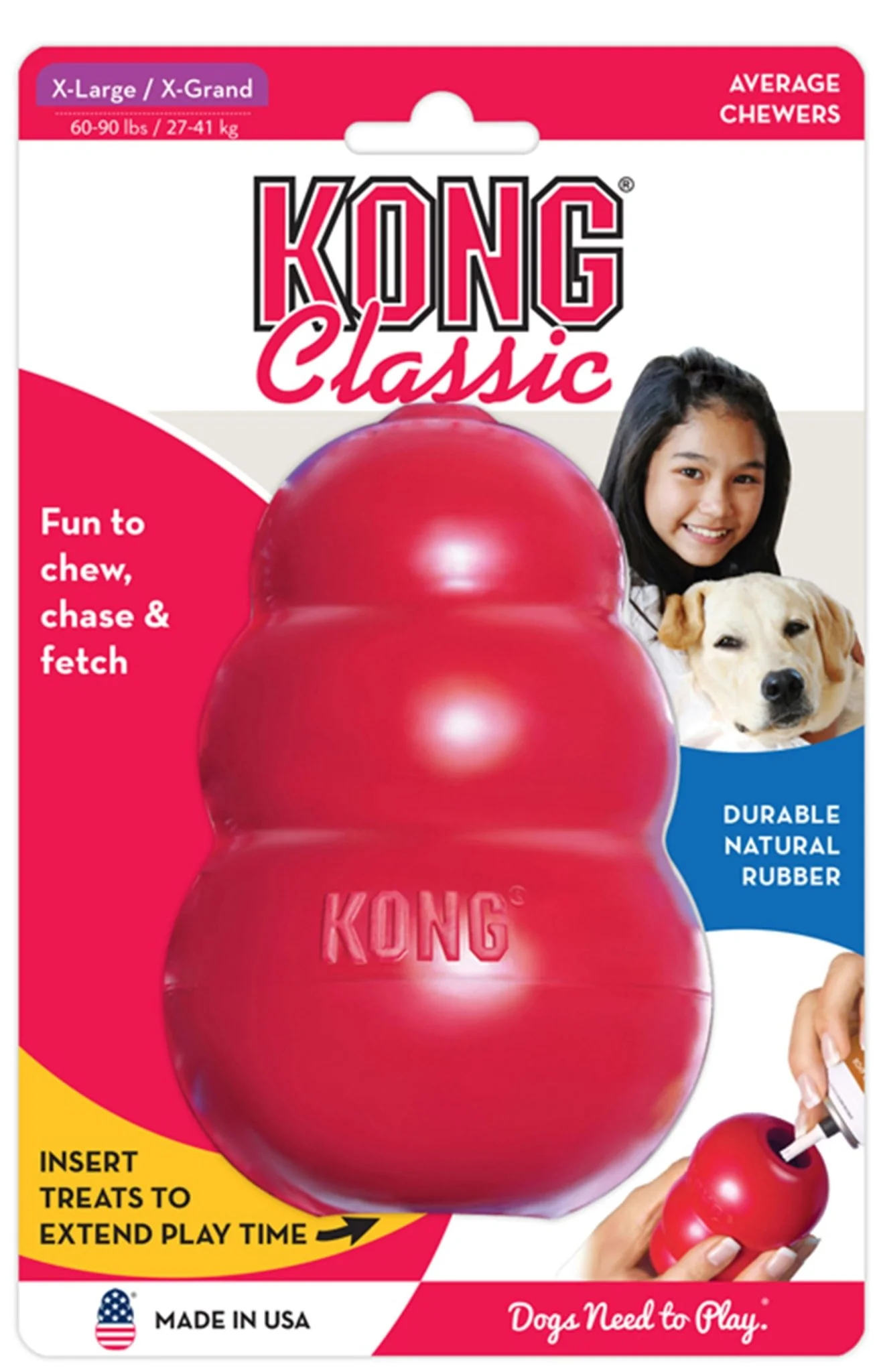 KONG Classic Dog Toy - Pet's Shop