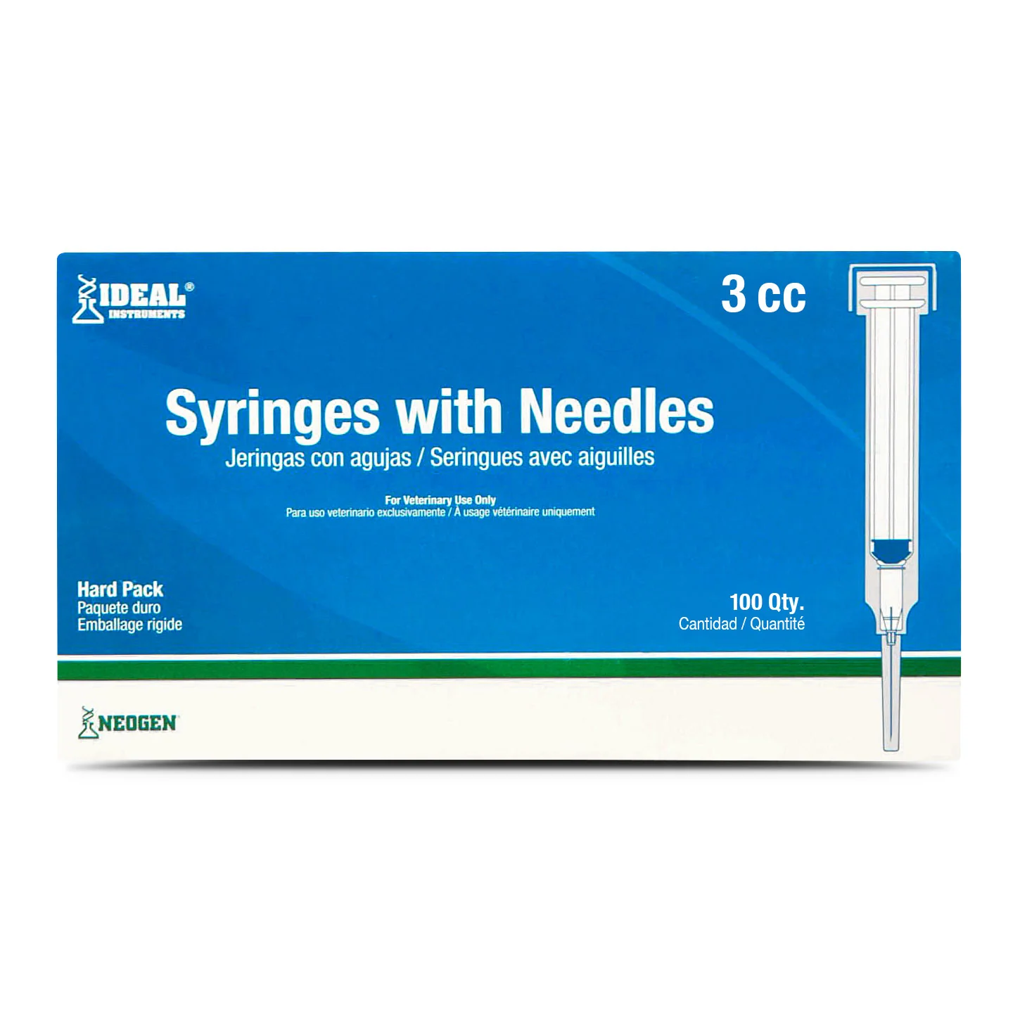 Ideal Luer Slip Syringes, Boxes - Pet's Shop