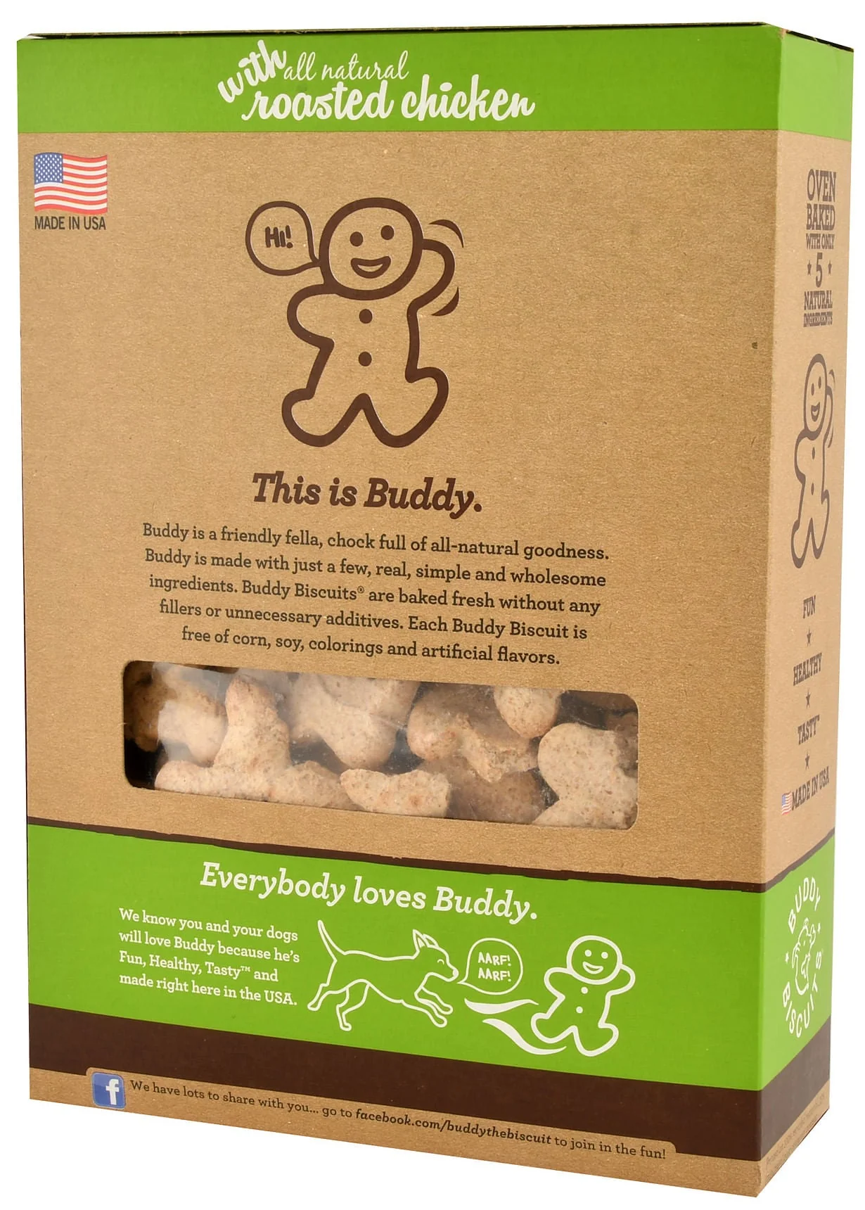 Buddy Biscuits, 16 oz box - Pet's Shop