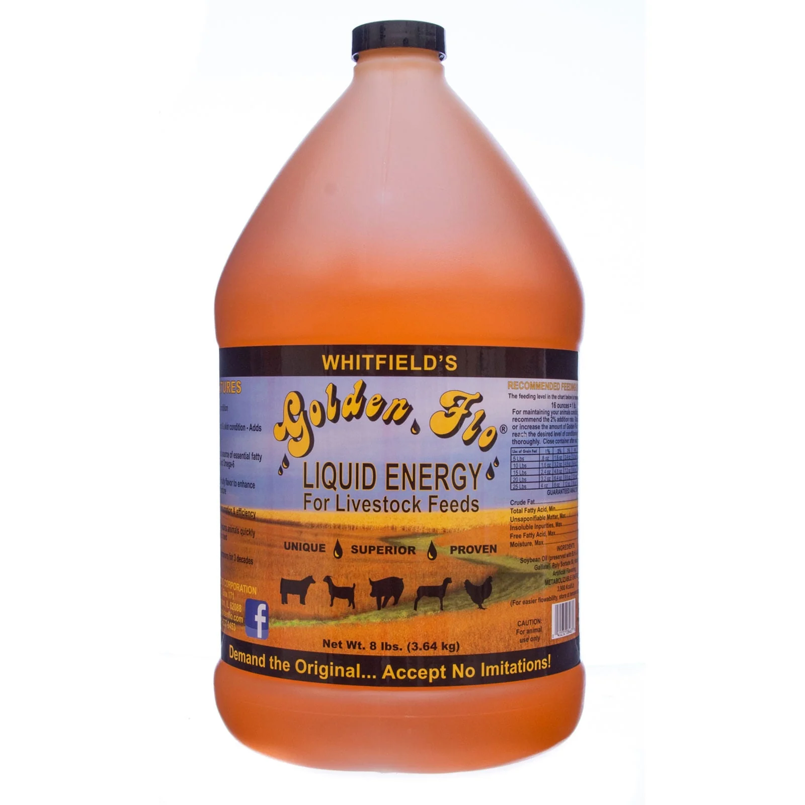Livestock Golden Flo Liquid Energy, 1 gallon - Pet's Shop