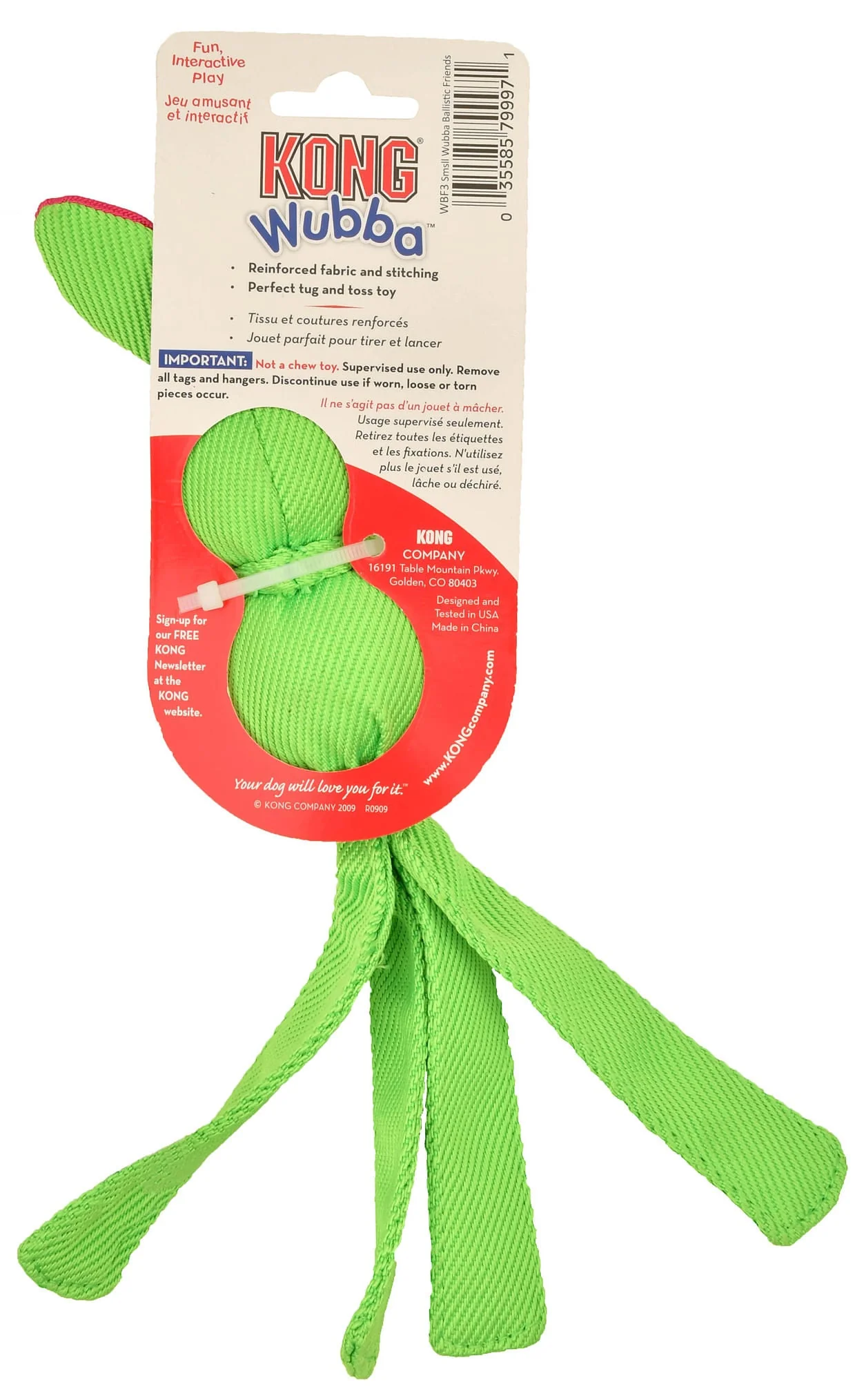 KONG Wubba Ballistic Friends - Pet's Shop