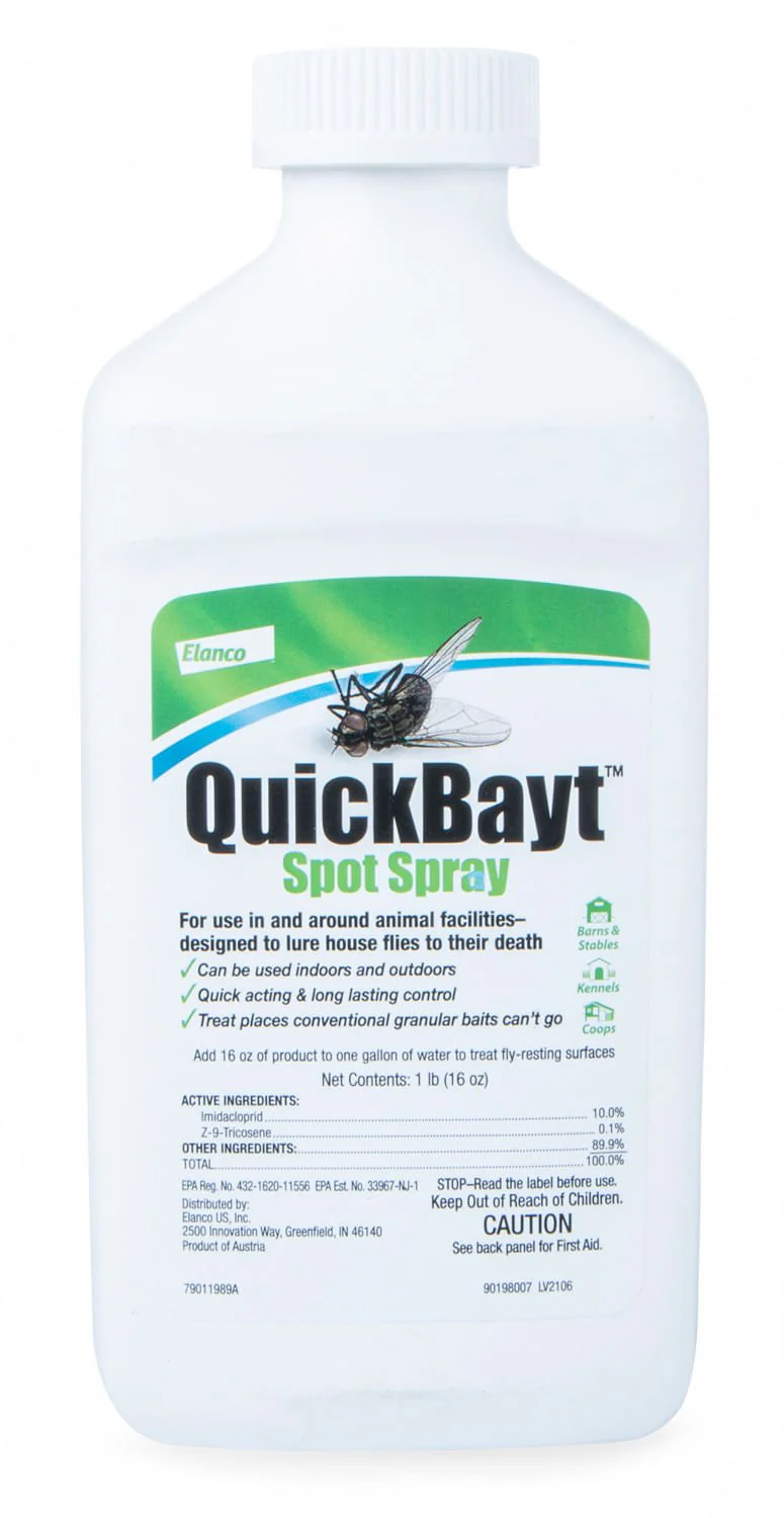 QuickBayt Spot Fly Spray, 16 oz - Pet's Shop