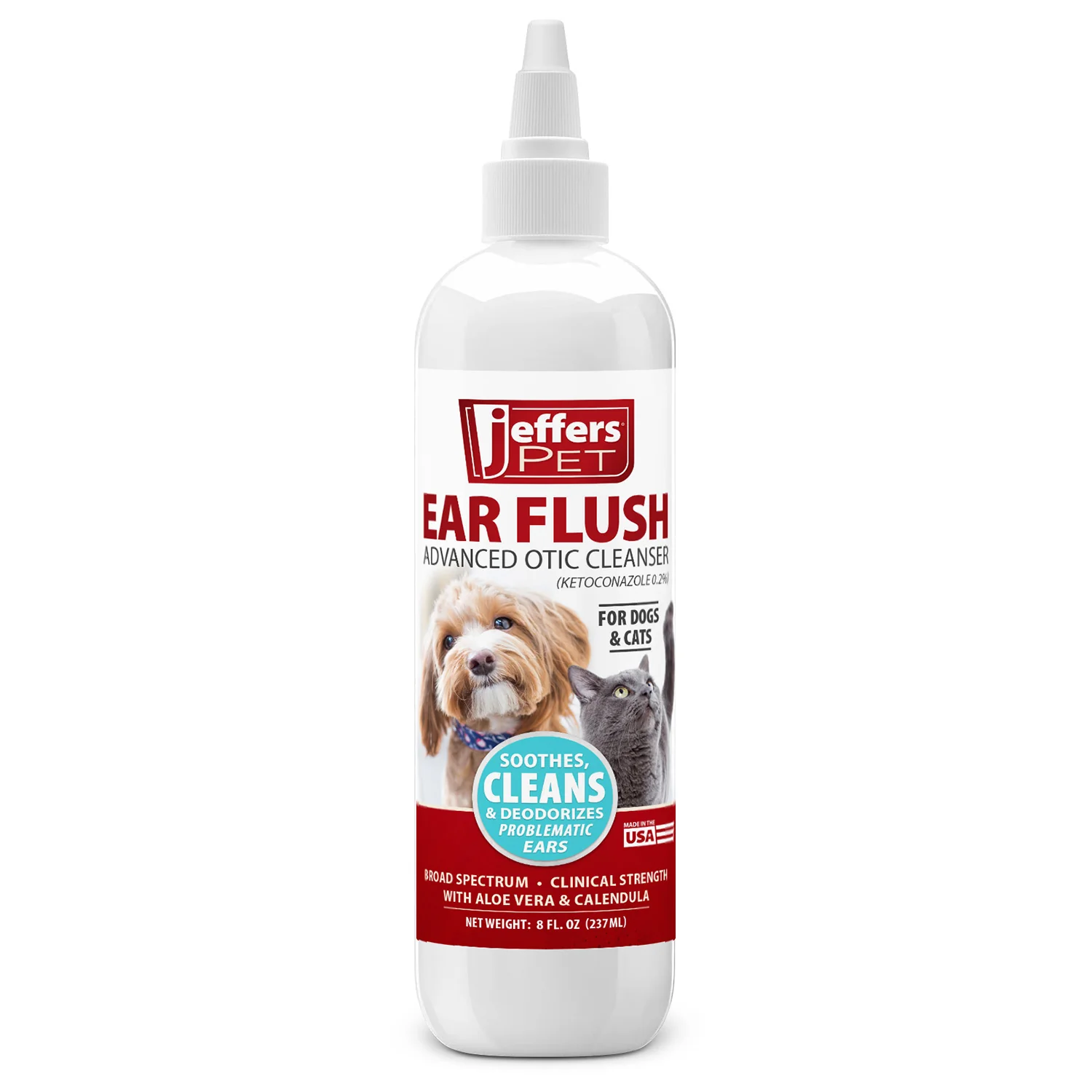 Ear Flush, 8 fl oz (237 ml) - Pet's Shop