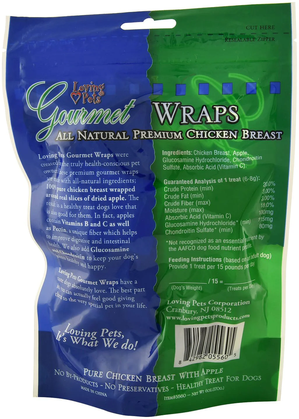 Gourmet Wraps Dog Treats - Pet's Shop