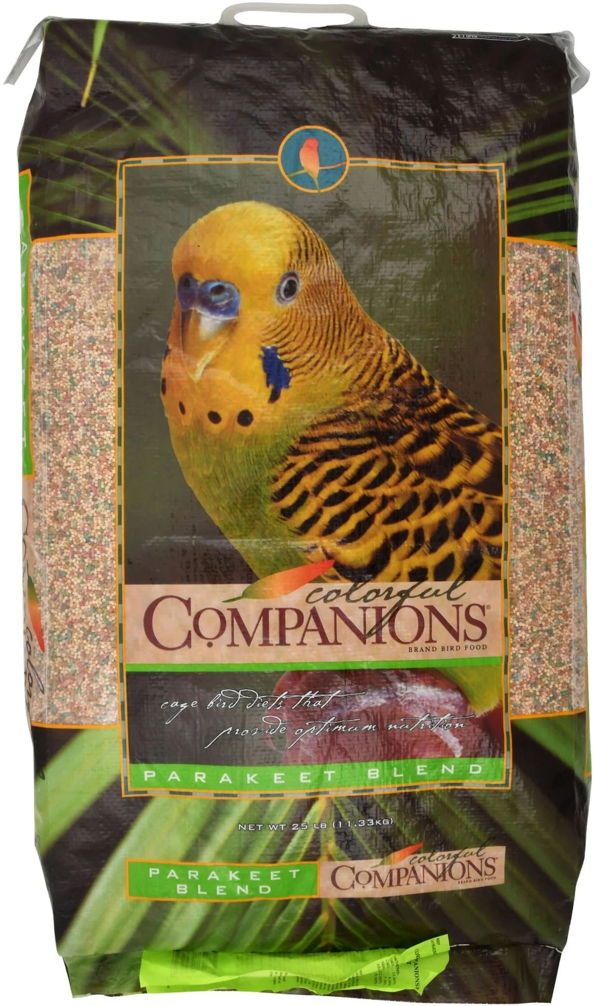 Colorful Companions Parakeet Feed, 25 lb - Pet's Shop