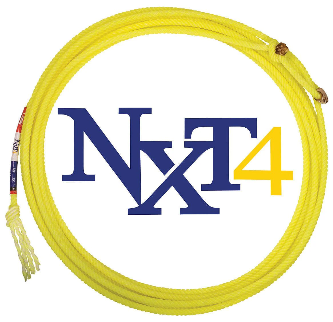 Classic NXT4 Heel Rope, 35', Yellow - Pet's Shop