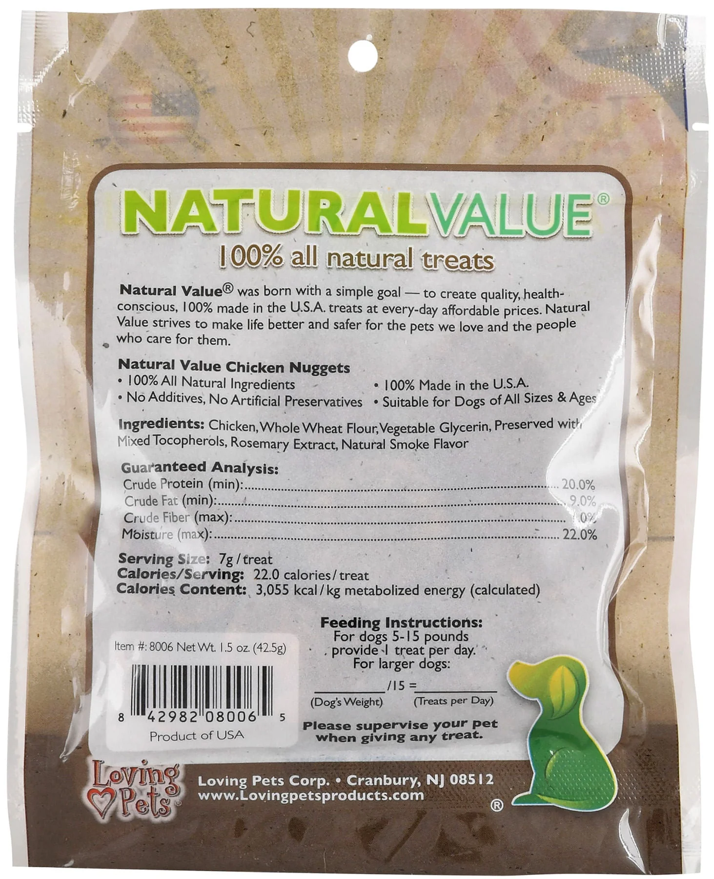 NaturalValue 100% Natural Treats - Pet's Shop