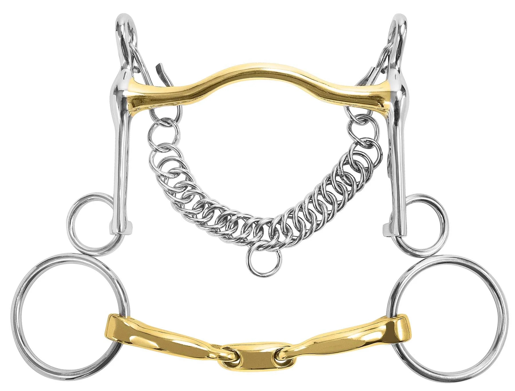 M Toulouse Long Shank Curb & Bradoon Set - Pet's Shop