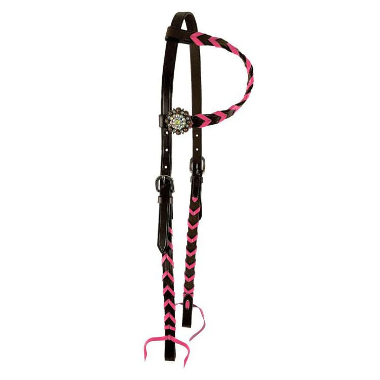 Showman Buckstitch One Ear Headstall - Pet's Shop