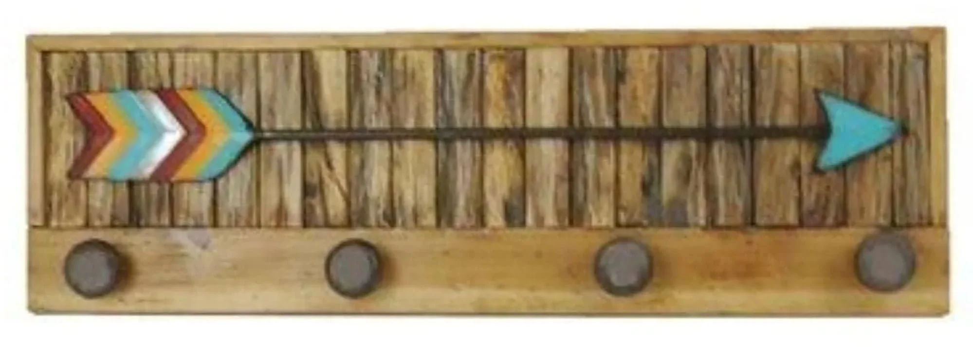 Turquoise Arrow with Knobs Hanging Wall Decor - Pet's Shop
