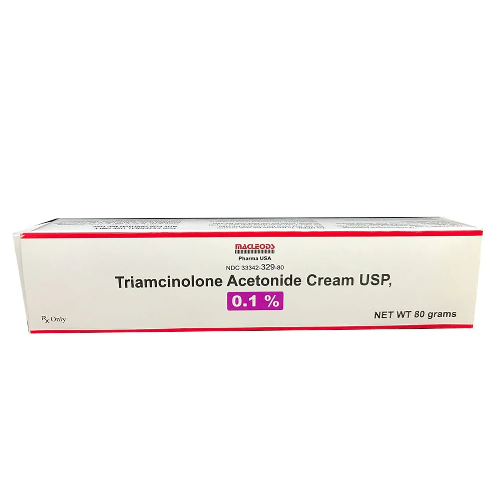 Rx 0.1% Triamcinolone Acetonide Cream (Generic) for Dogs & Cats, 80 gm Tube - Pet's Shop