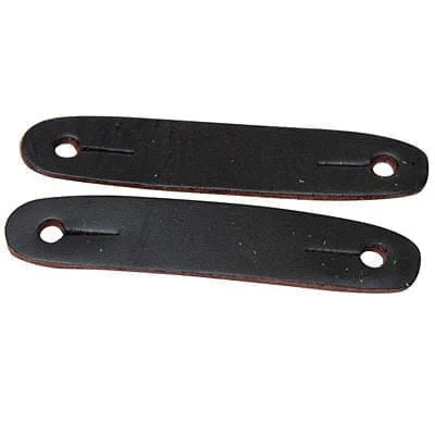 Peacock Replacement Leather Tabs, Pair - Pet's Shop