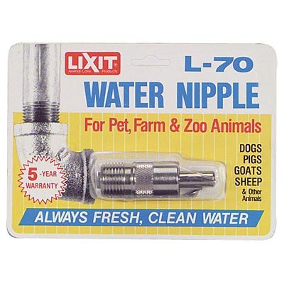 L-70 Water Nipple Valve, Single - Pet's Shop
