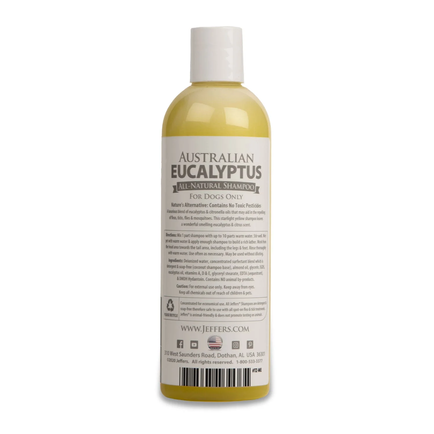 Australian Eucalyptus All-Natural Dog Shampoo - Pet's Shop