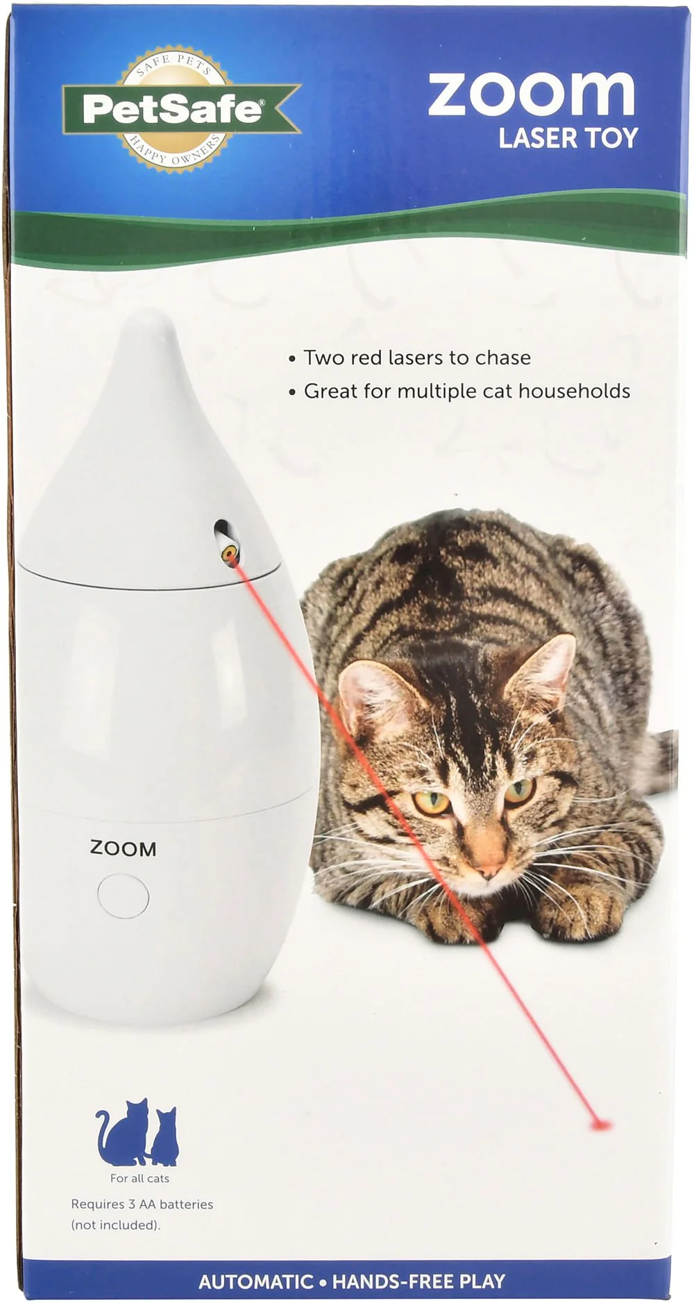 PetSafe Zoom Rotating Laser Cat Toy - Pet's Shop