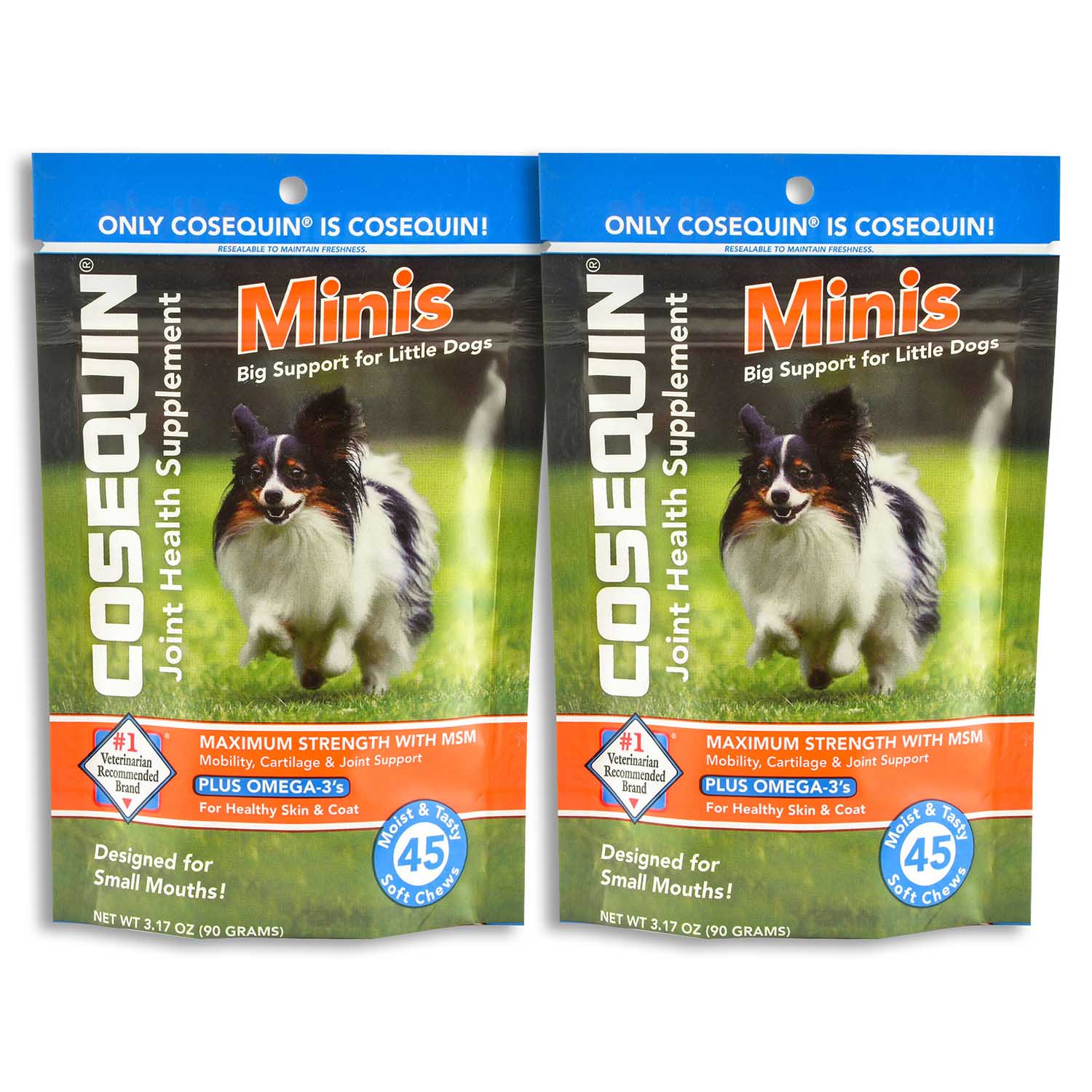 Nutramax Cosequin Minis - Maximum Strength with MSM Plus Omega-3's - Pet's Shop