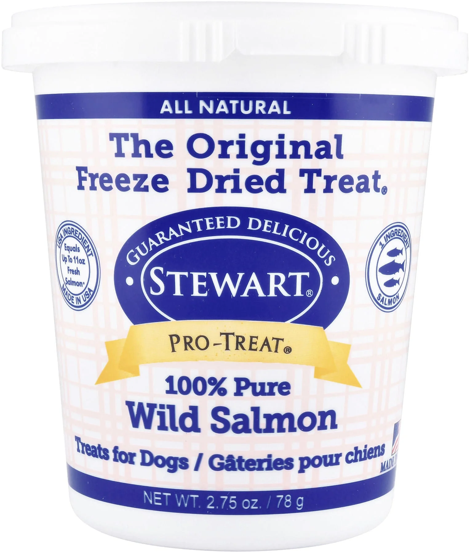 Stewart Pro-Treat Freeze-Dried Wild Salmon Treats for Dogs - Pet's Shop