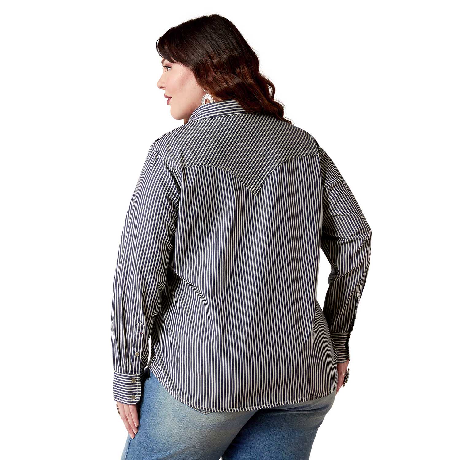 Ariat Women's Railroad Stripe Longsleeve Shirt - Pet's Shop