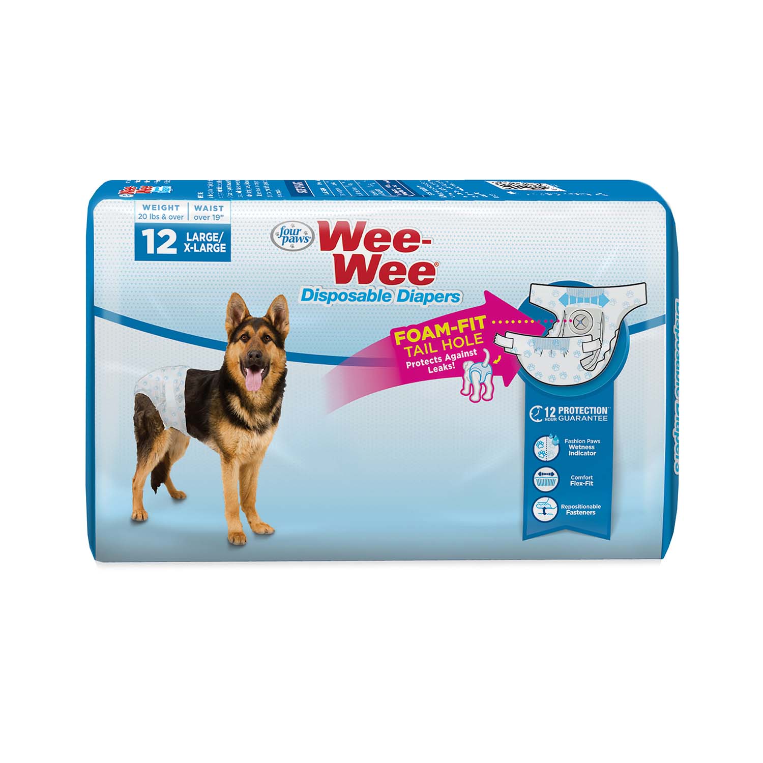 Wee-Wee Disposable Dog Diapers - Pet's Shop