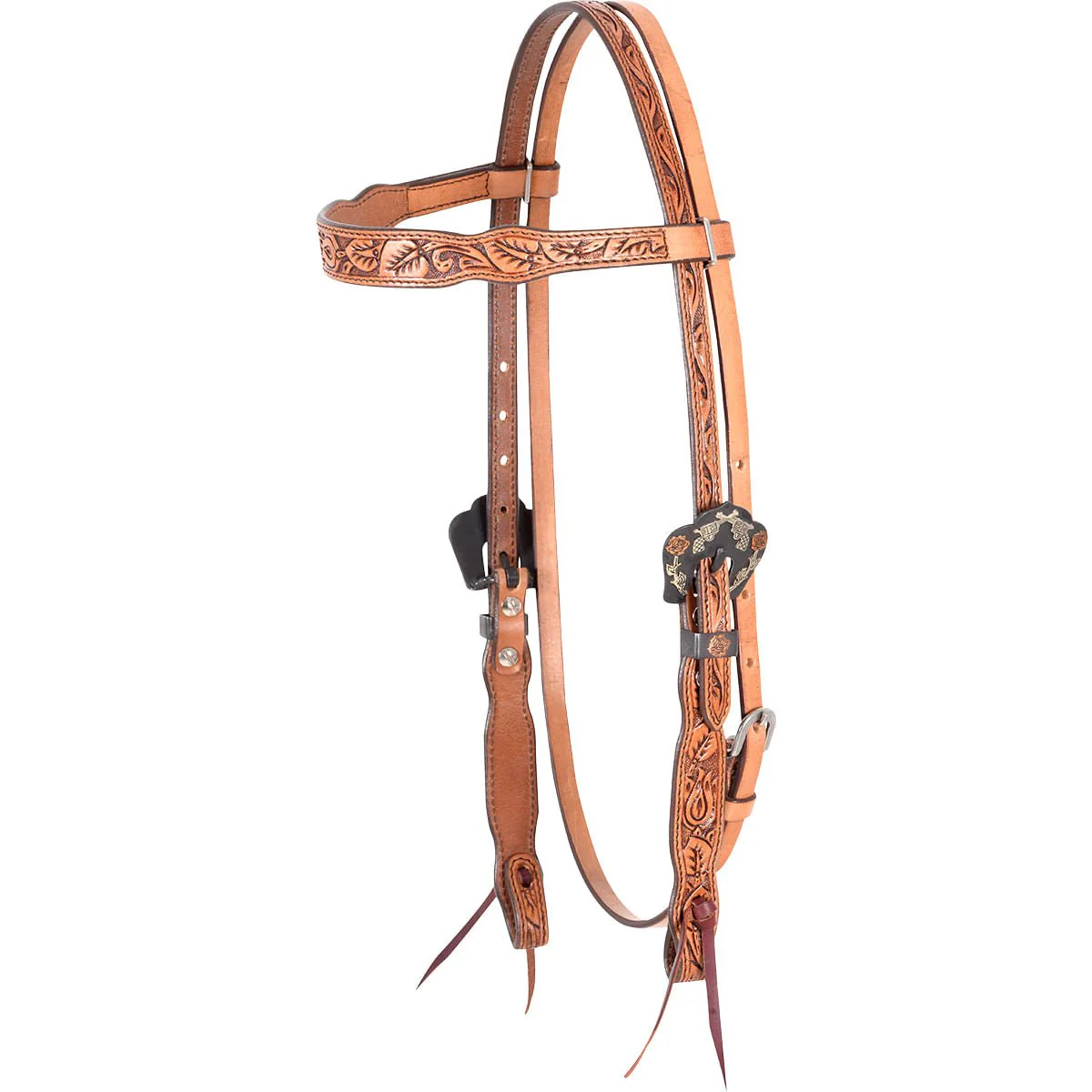 Cashel Guns & Roses Browband Headstall - Pet's Shop
