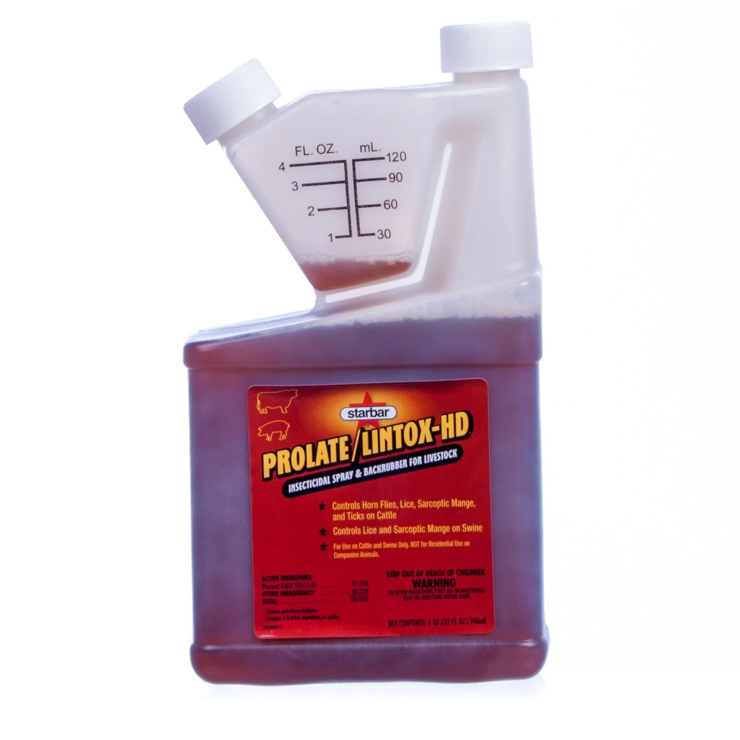 Prolate/Lintox-HD Insecticide Spray & Backrubber for Livestock - Pet's Shop