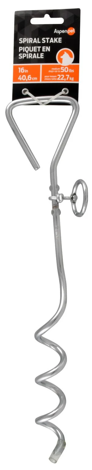 Spiral Tie-Out Stake - Pet's Shop