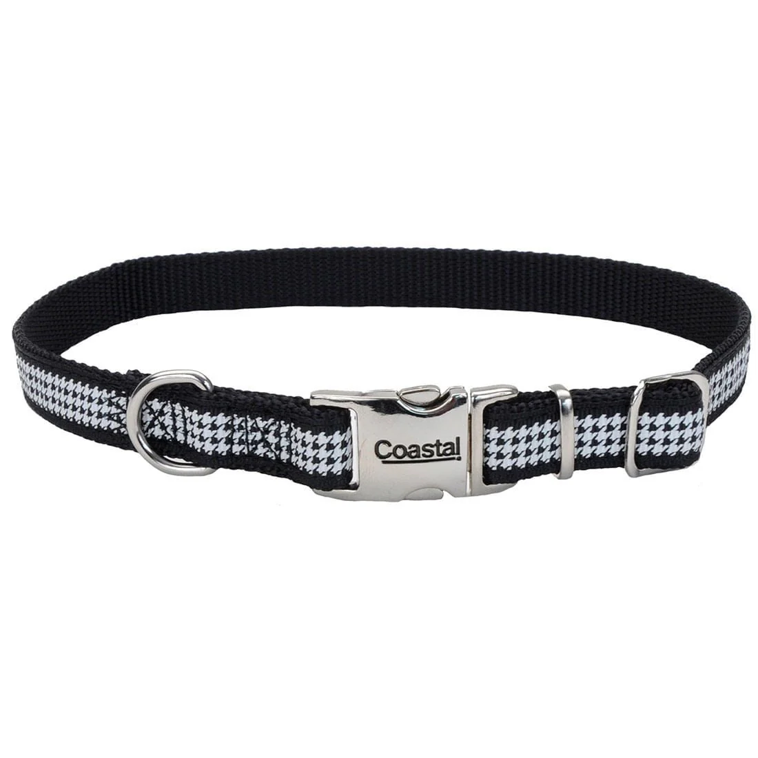 Ribbon Adjustable Dog Collar with Metal Buckle - Pet's Shop