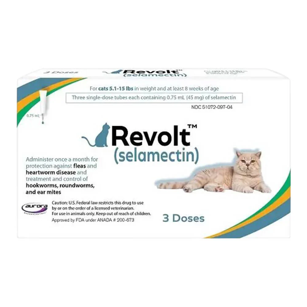 Rx Revolt (Selamectin) for Cats - Pet's Shop