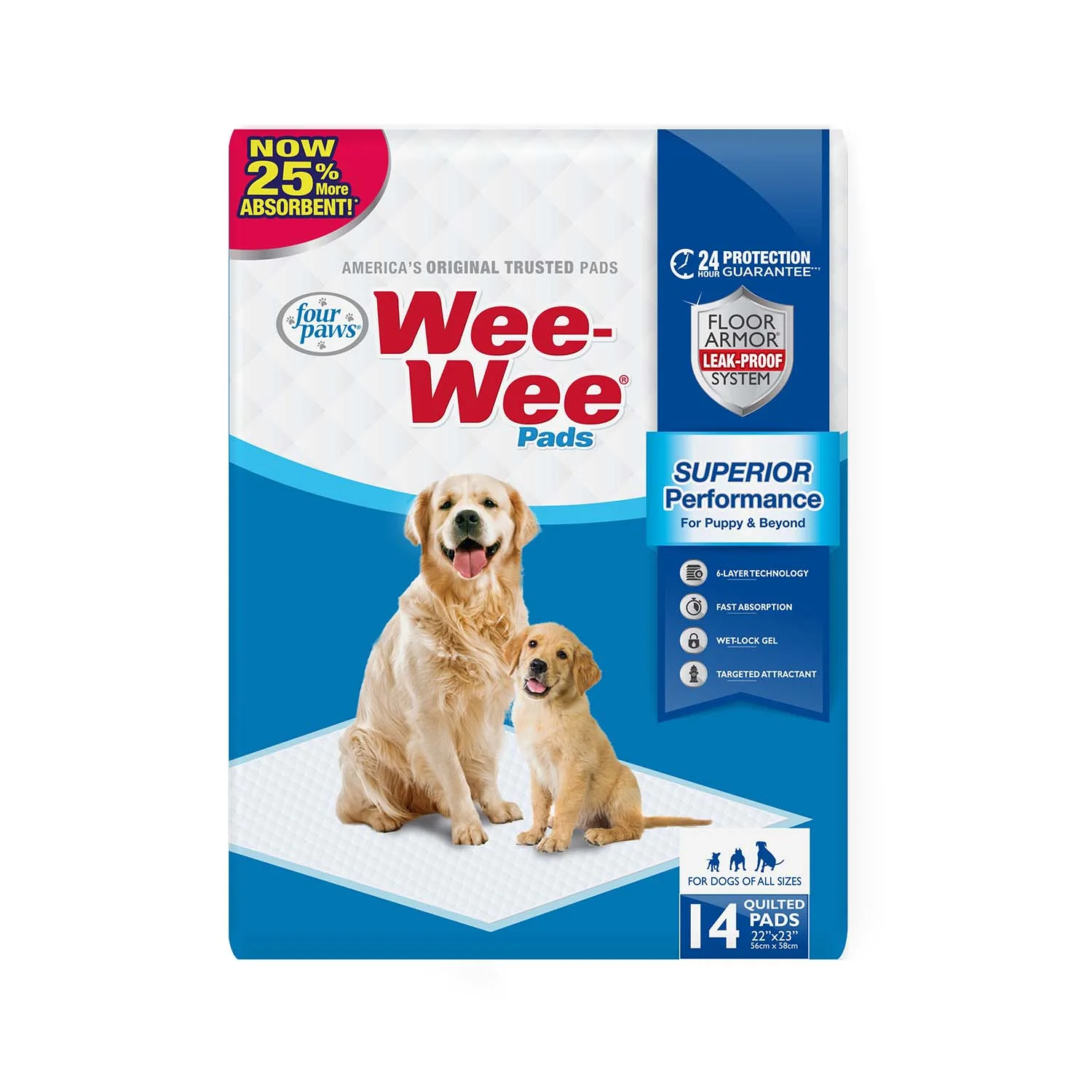 Wee-Wee Superior Performance Dog Pee Pads - Pet's Shop
