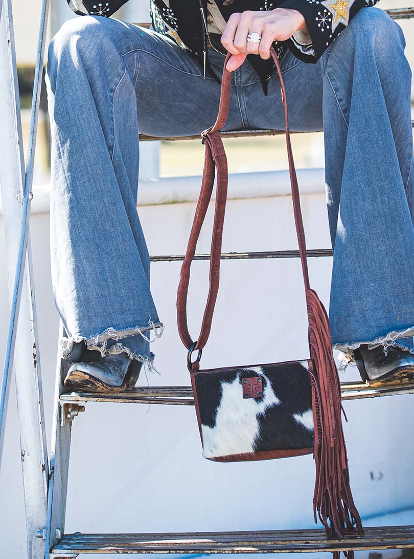 STS Cowhide Harmony Crossbody - Pet's Shop