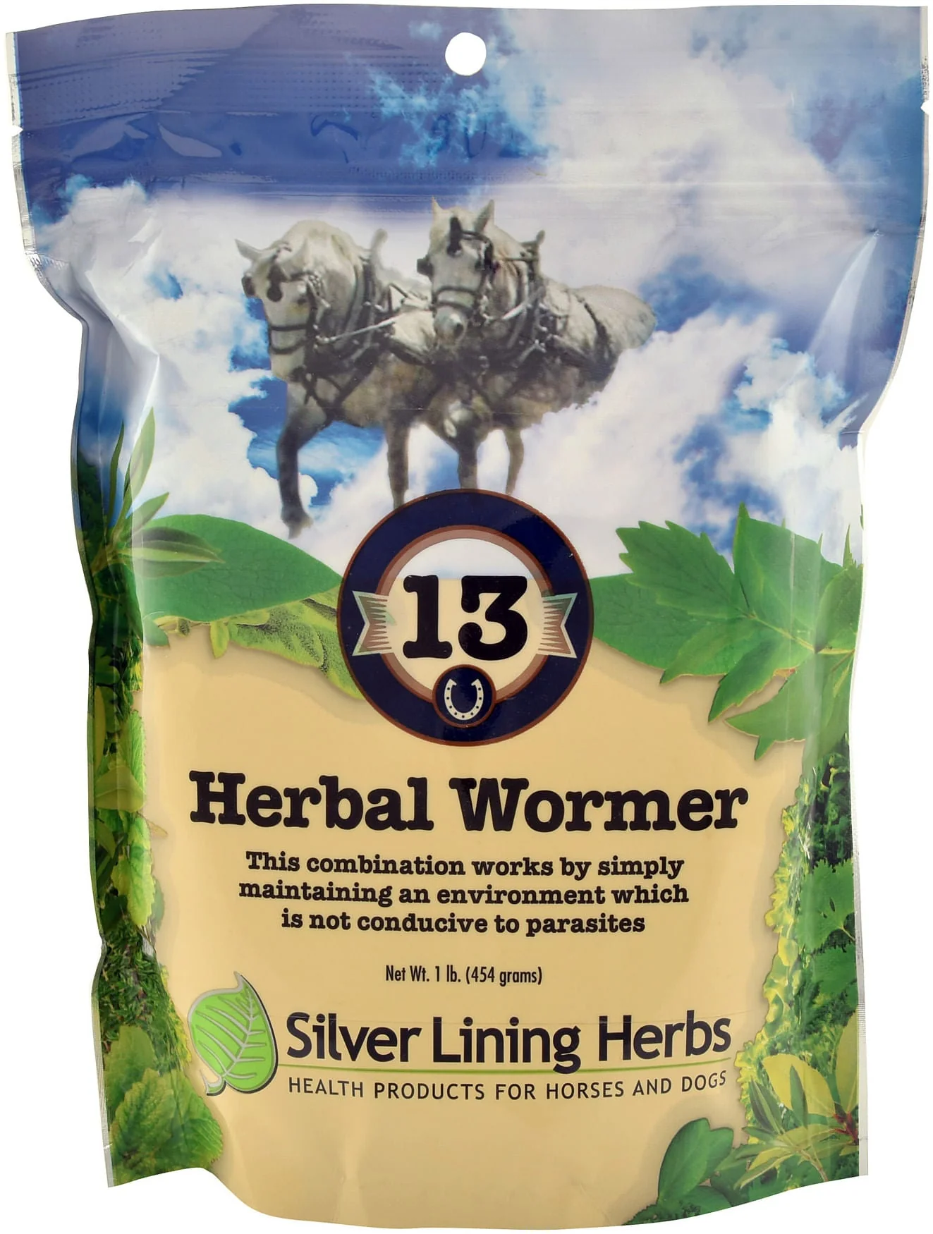 Silver Lining Herbs Herbal Wormer for Horses - Pet's Shop