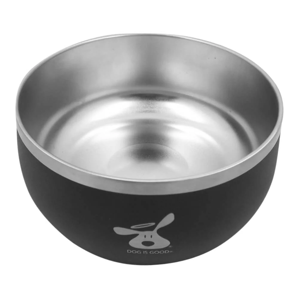 Dog is Good Stainless Steel Dog Bowl - Pet's Shop