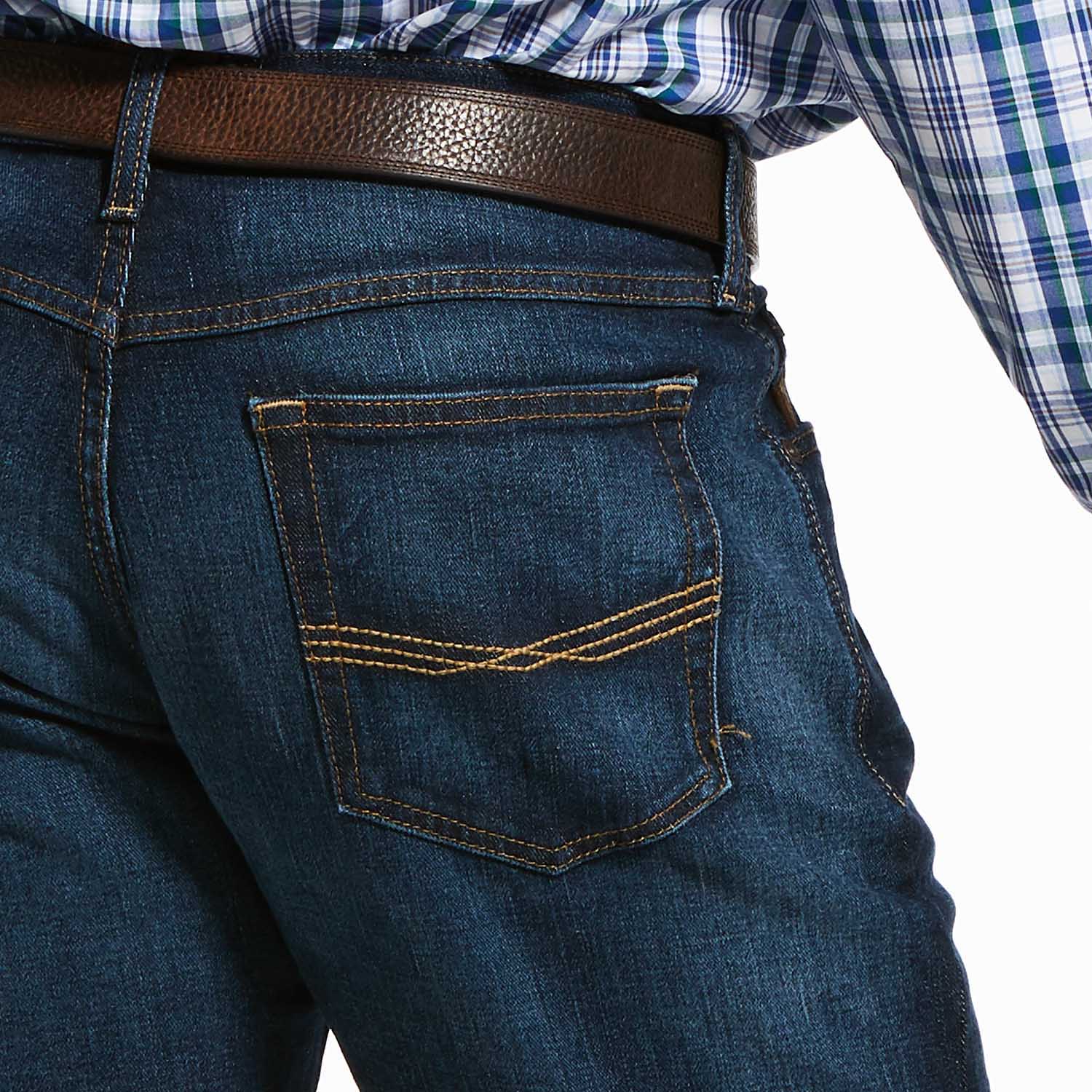 Ariat Men's M5 Slim Stretchy Legacy Stackable Straight Leg Jean - Pet's Shop