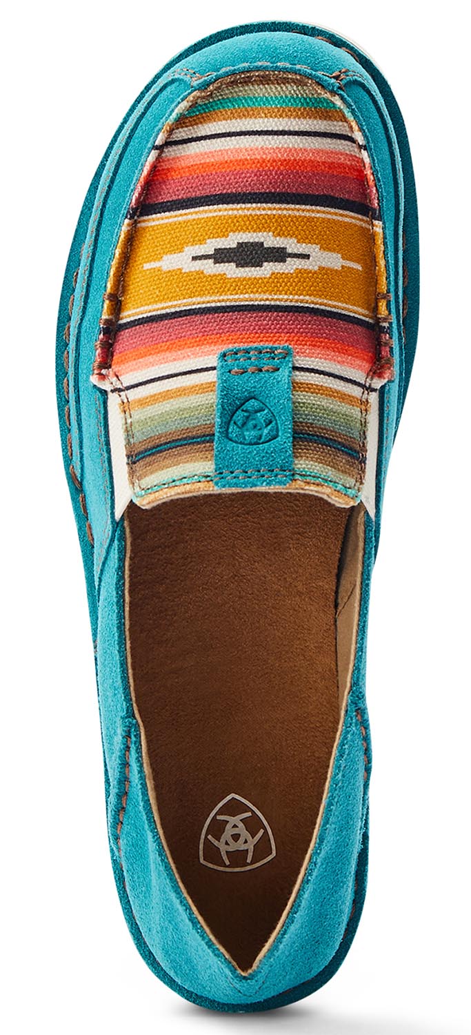 Ariat Women's Cruisers, Teal & Suede - Pet's Shop