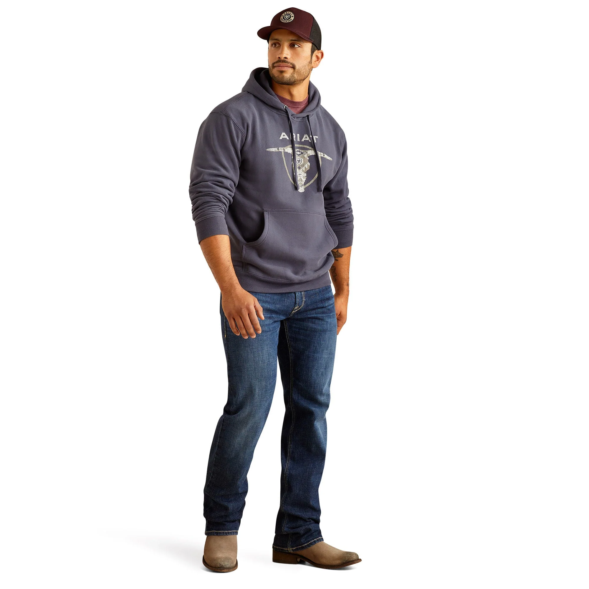 Ariat Men's Southwest Longhorn Hoodie - Pet's Shop