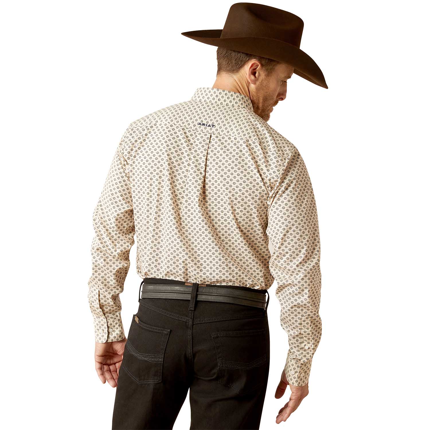 Ariat Men's Wrinkle Free Fraiser Longsleeve Fitted Shirt - Pet's Shop