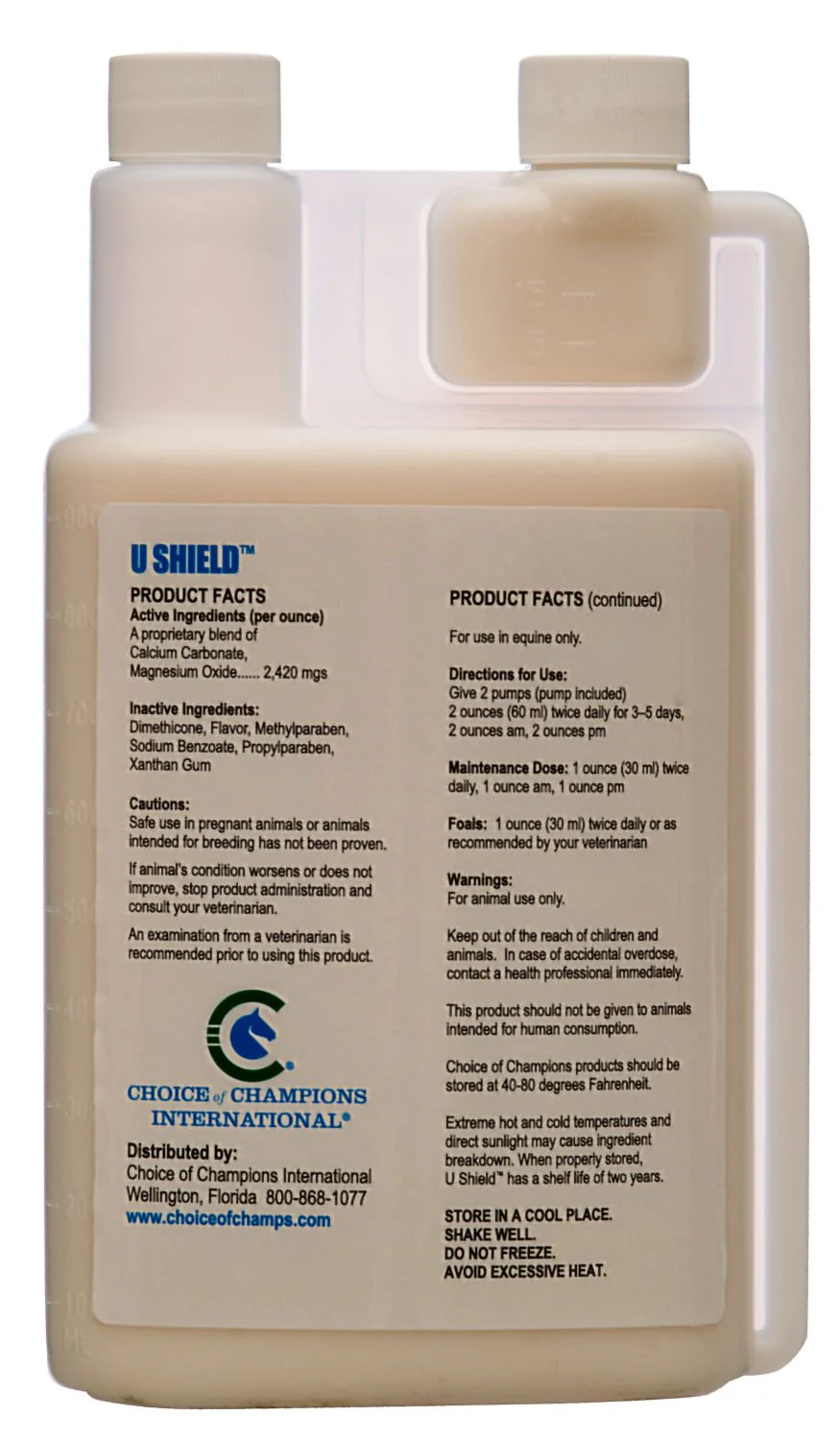 U Shield by Choice of Champions International - Pet's Shop