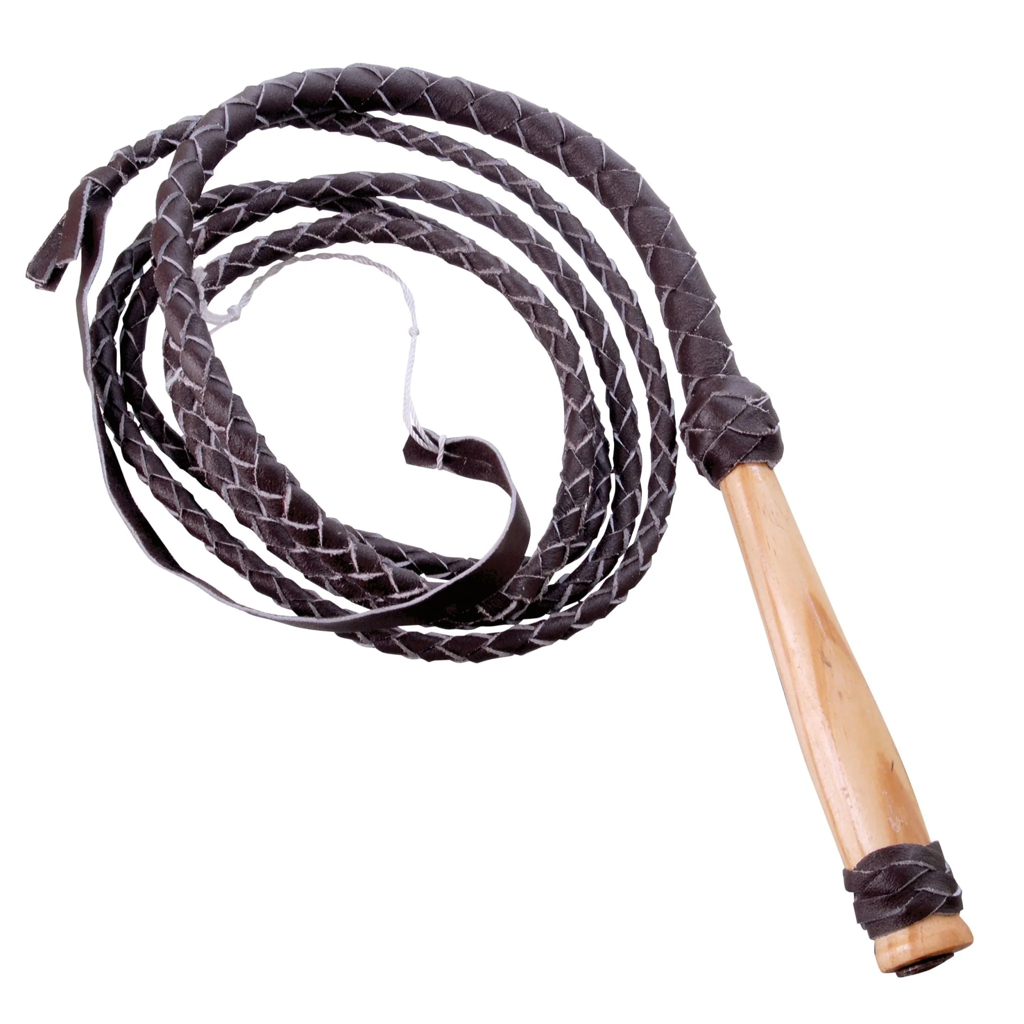Leather Bull Whip - Pet's Shop