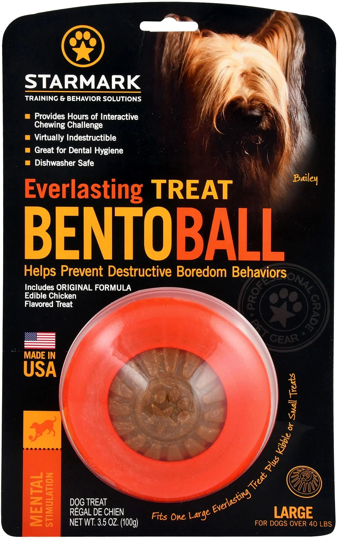 Everlasting Treat Bento Ball Dog Toy (1 Treat Included) - Pet's Shop
