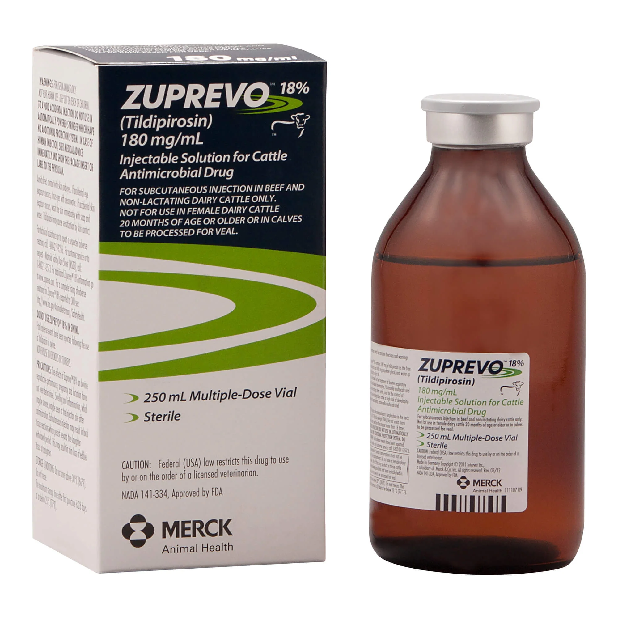 Rx Zuprevo 18% (tildipirosin) Injectable Solution for Cattle - Pet's Shop
