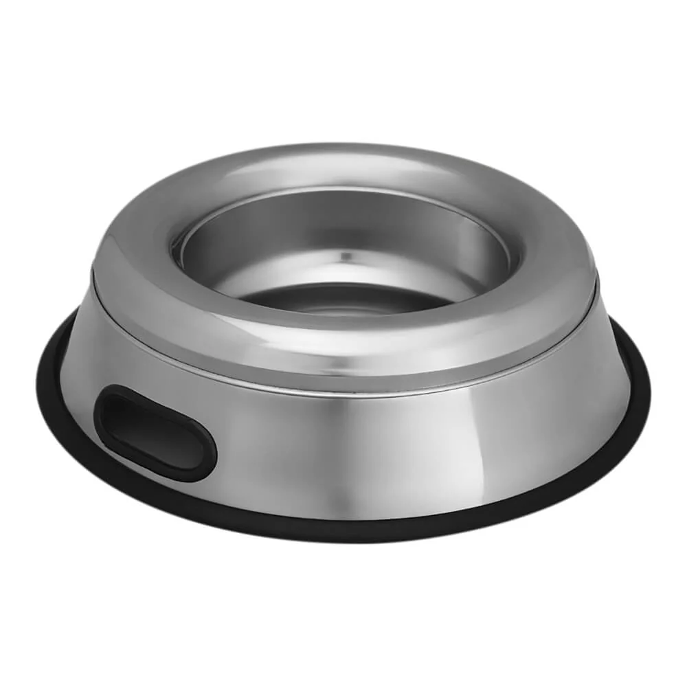 Stainless Steel Bowl, Non-Tip Splash Free - Pet's Shop