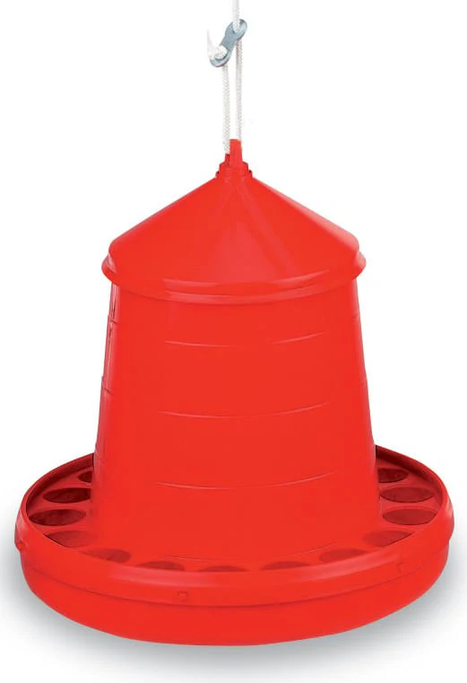 8 lb Plastic Hanging Chicken Feeder - Pet's Shop