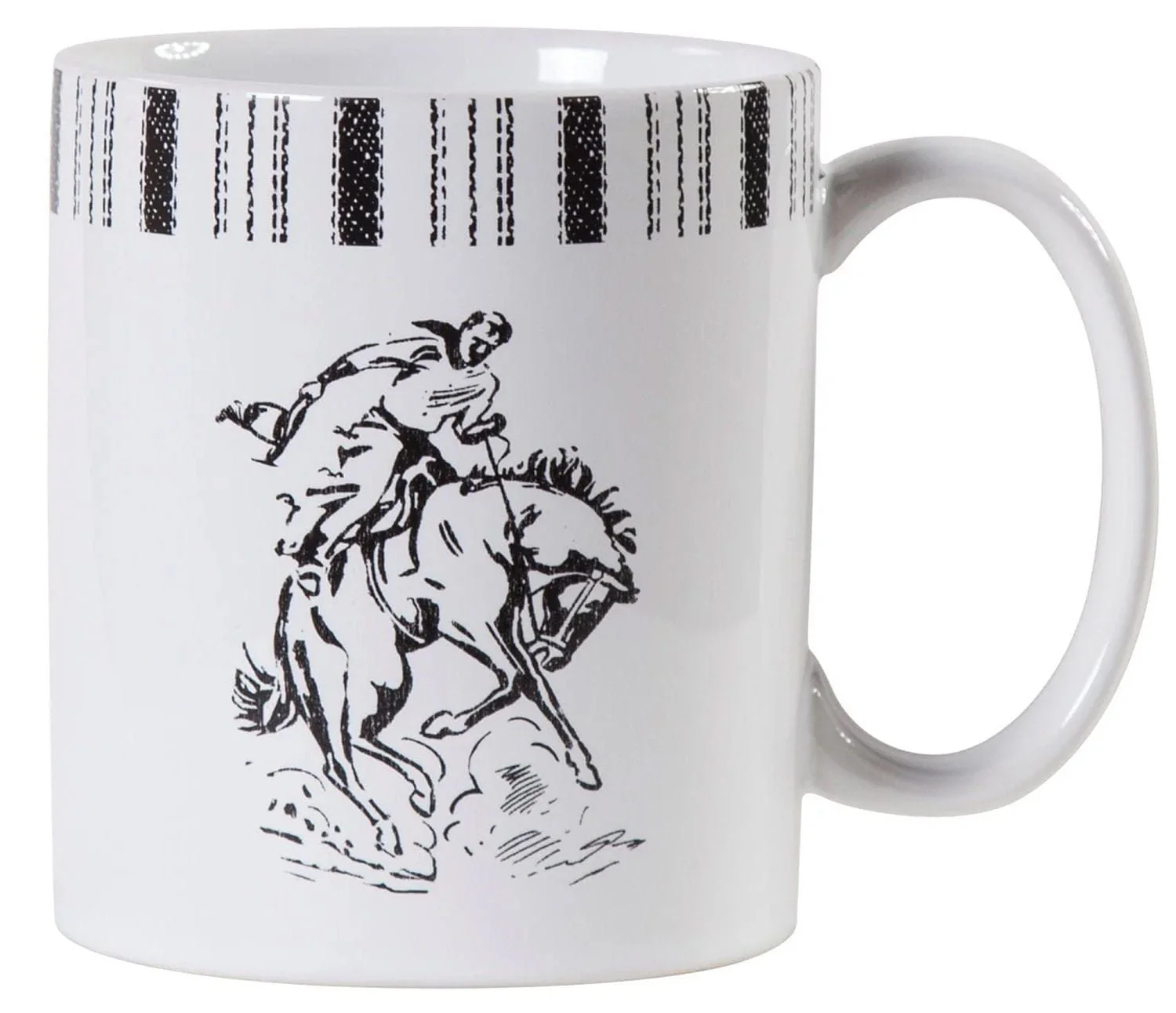 Ranch Life Bronco Mug, Set of 4 - Pet's Shop