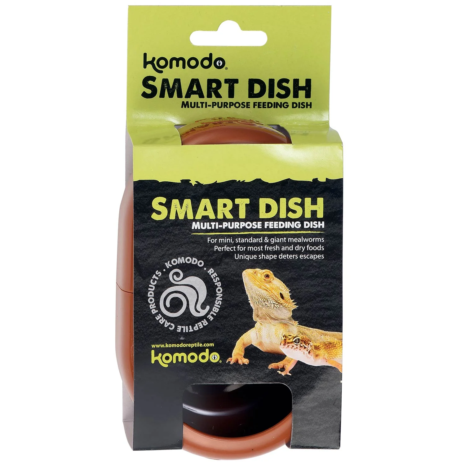 Komodo Smart Dish Reptile Feeding Dish - Pet's Shop