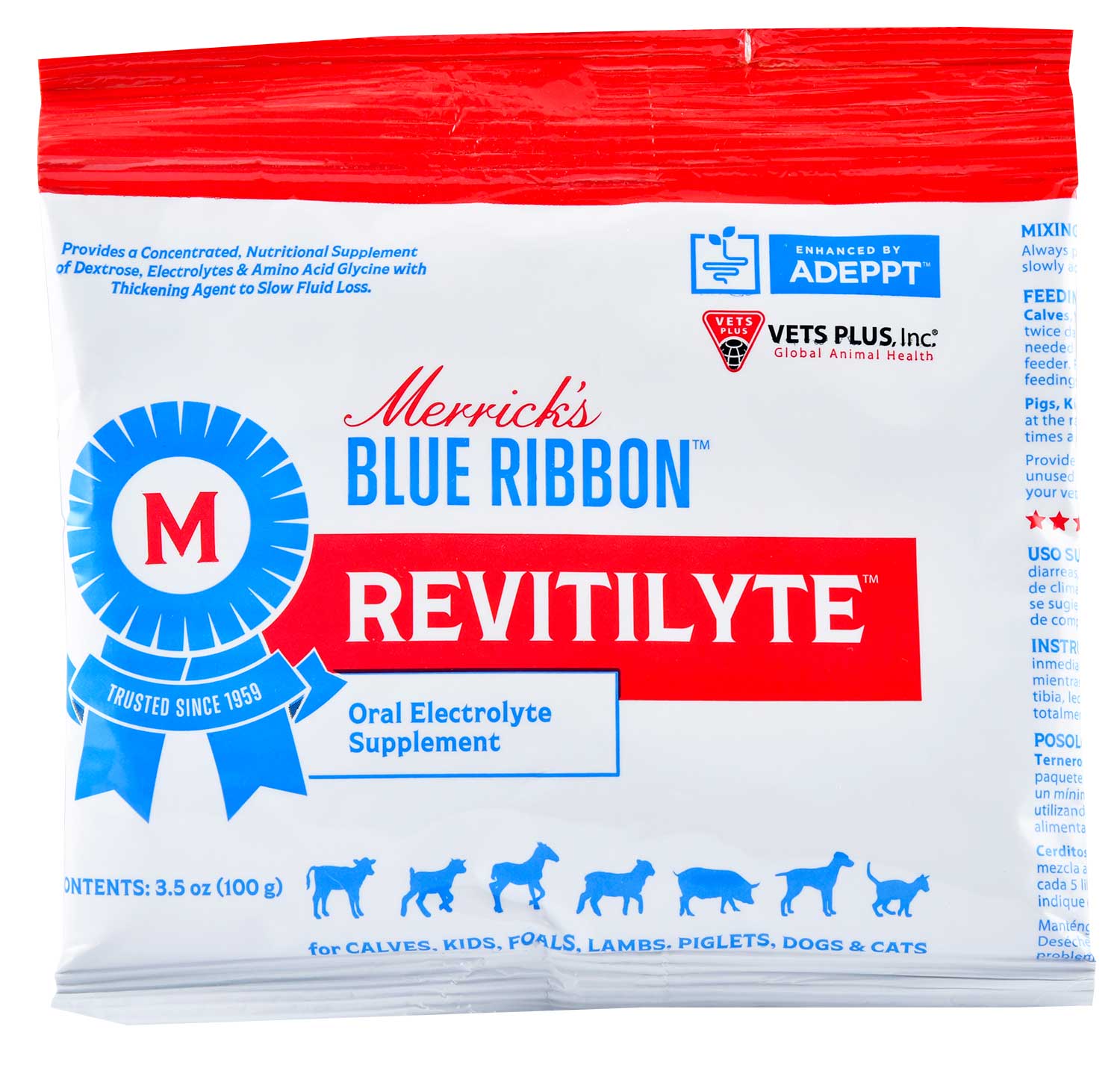 Revitilyte Oral Electrolyte, 3.5 oz Pouch - Pet's Shop